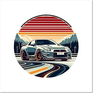 Nissan GTR Posters and Art